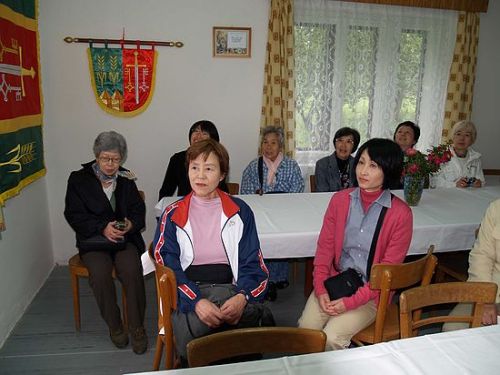 Uvítání hostů z dalekého Japonska proběhlo na Obecním úřadě.